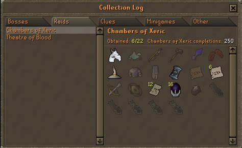 Calculator:Chambers of Xeric loot .